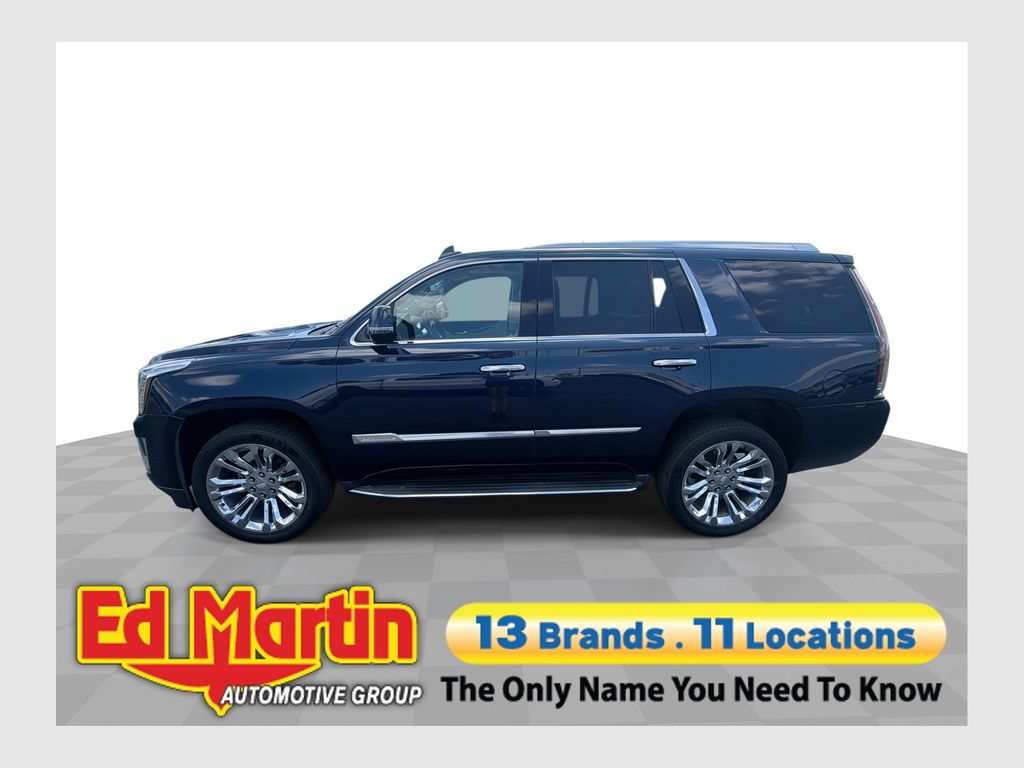 Dark Adriatic Blue 2018 Cadillac Escalade SUV / Crossover Four-Wheel Drive