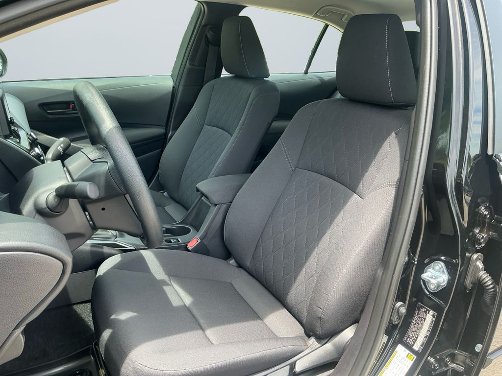 Midnight Black Metallic 2026 Toyota Corolla LE FWD Sedan Front-Wheel Drive Continuously Variable Transmission