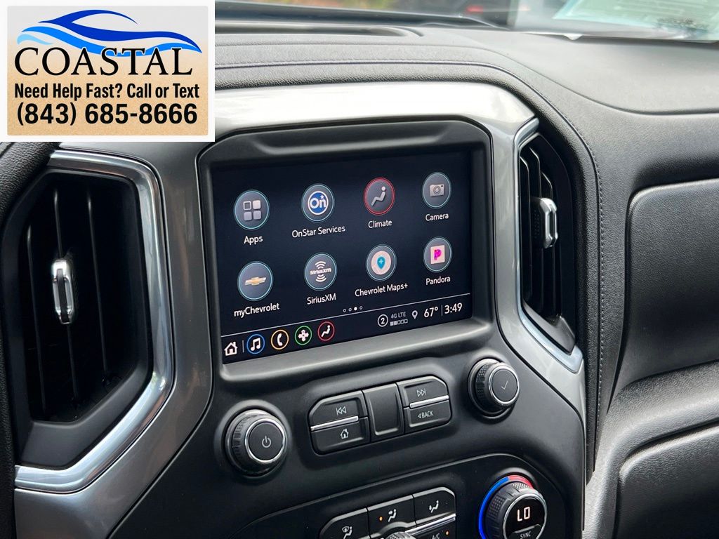 2021 Chevrolet Silverado 1500 LTZ Blue at Bob Mills Chevrolet