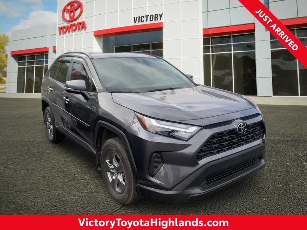 Magnetic Gray Metallic 2025 Toyota RAV4 XLE AWD SUV / Crossover All-Wheel Drive 8-Speed Automatic