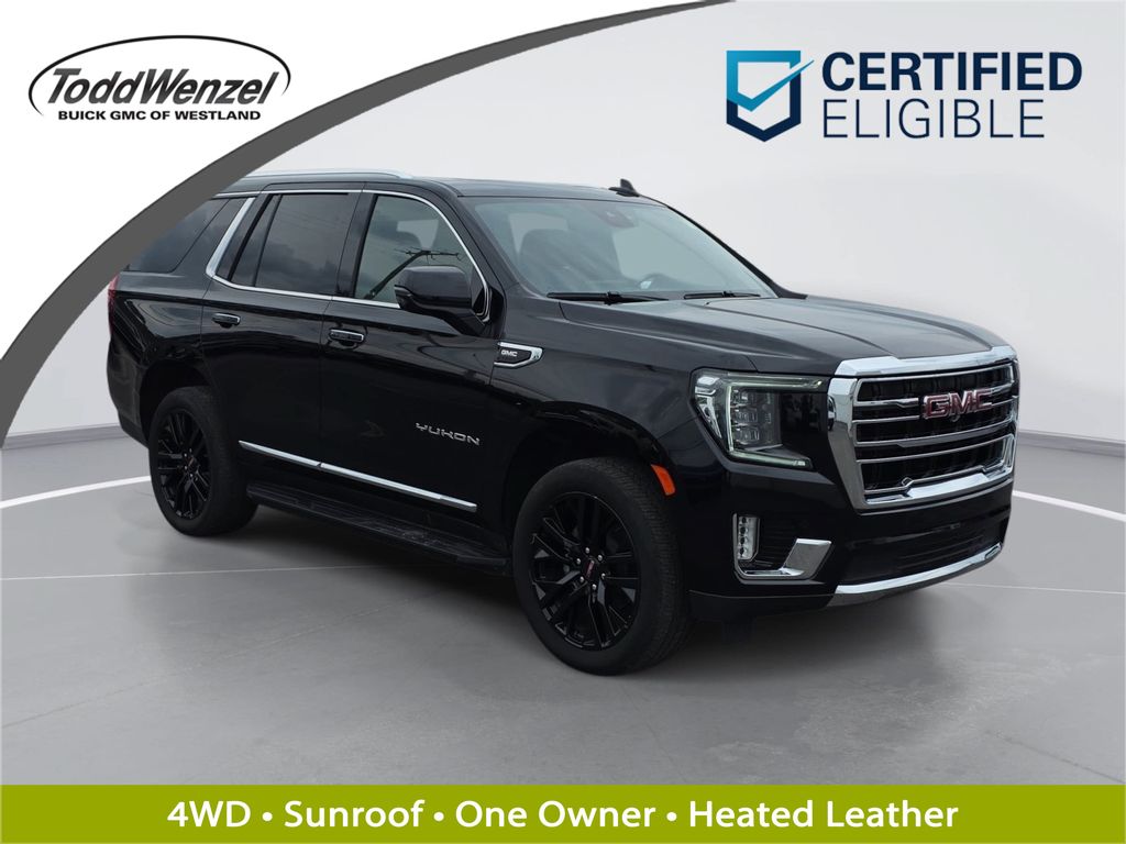 Onyx Black 2023 GMC Yukon SUV / Crossover Four-Wheel Drive