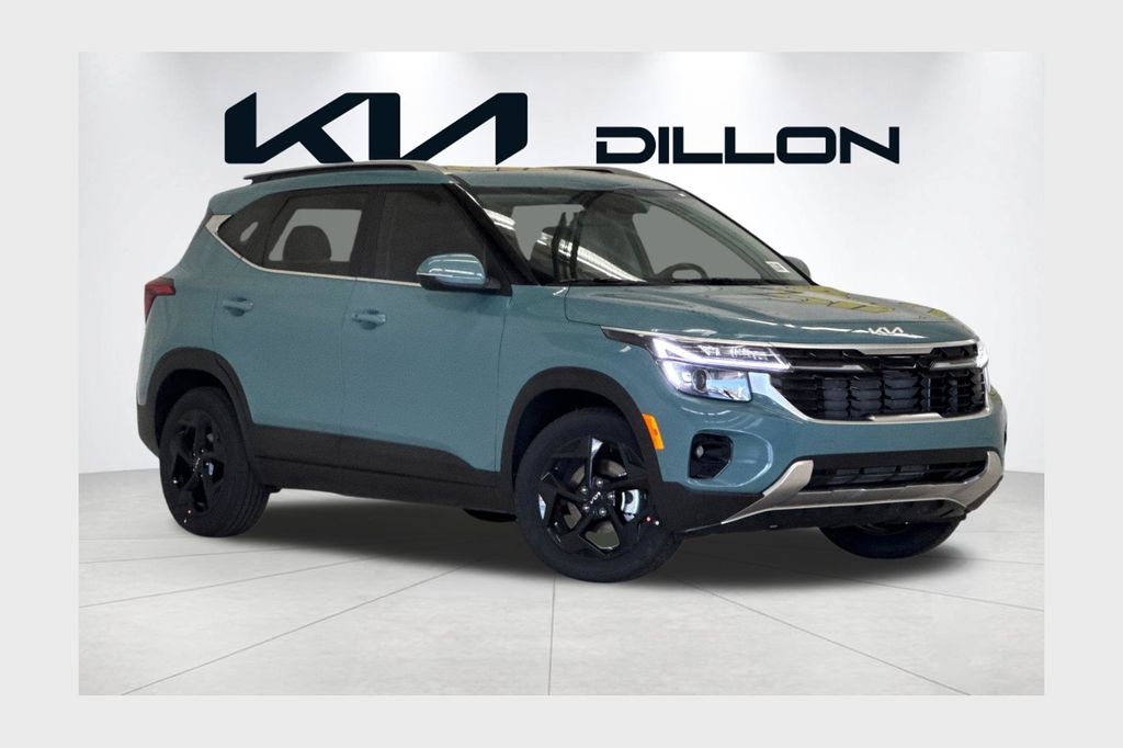 Pluton Blue 2026 Kia Seltos SUV / Crossover Front-Wheel Drive Continuously Variable Transmission