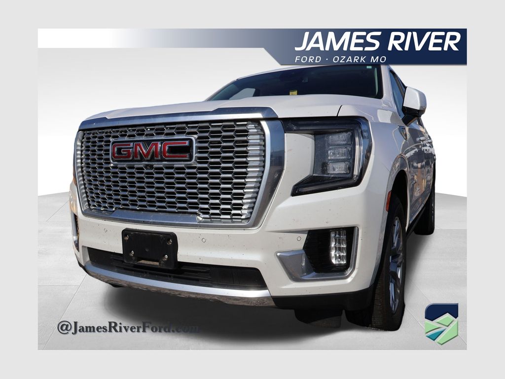White Frost 2023 GMC Yukon XL Denali 4WD SUV / Crossover Four-Wheel Drive