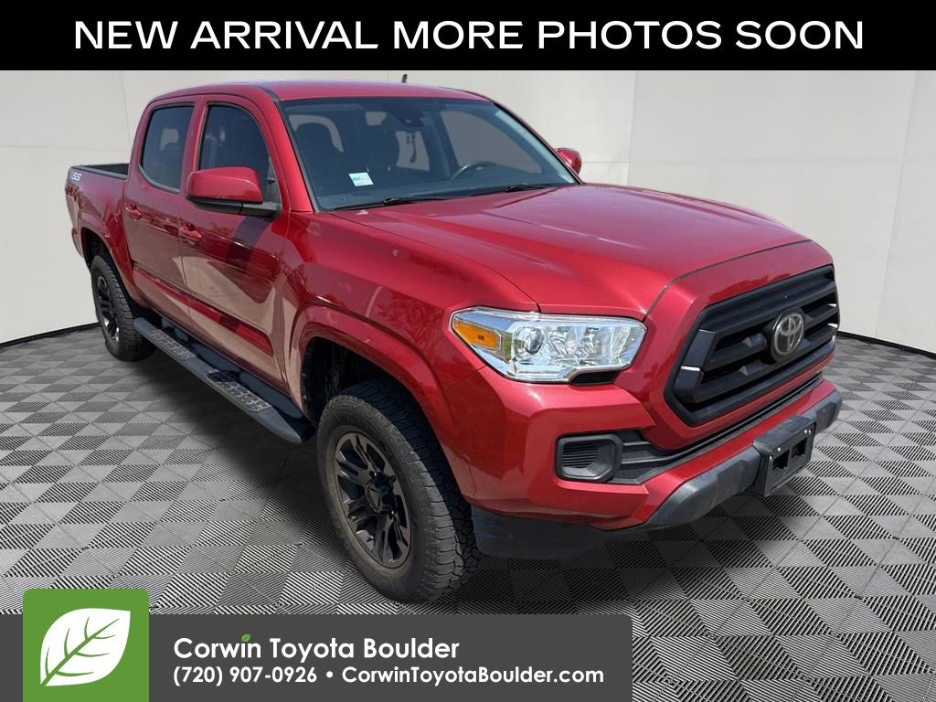 Barcelona Red Metallic 2021 Toyota Tacoma Pickup Truck Four-Wheel Drive 6-Speed Automatic