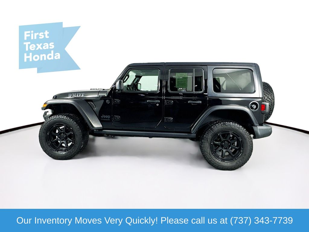 Used Car 2021 Jeep Wrangler  Unlimited Willys For Sale Under $25,000 In Austin, Texas