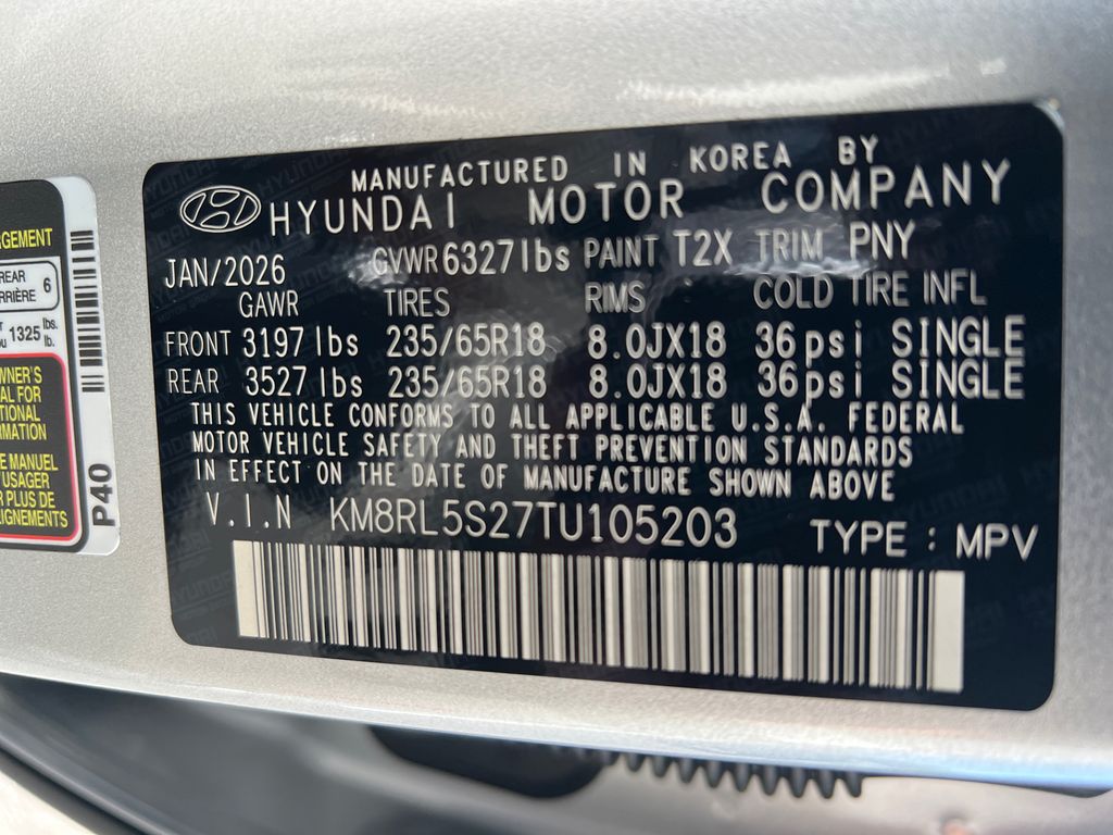 New 2026 Silver Hyundai SEL image 34