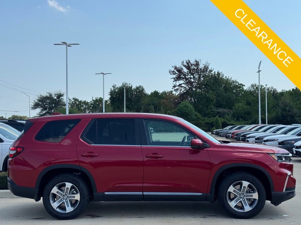 2025 Honda Pilot EX-L Red at Community Honda