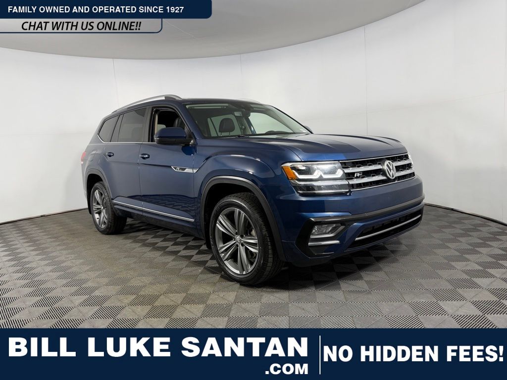 2019 Volkswagen Atlas SE FWD with Technology R-Line