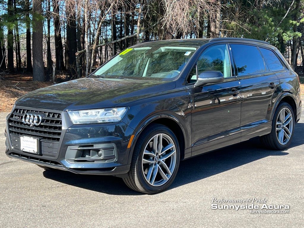 Ink Blue Metallic 2017 Audi Q7 3.0T quattro Prestige SUV / Crossover All-Wheel Drive 8-Speed Automatic