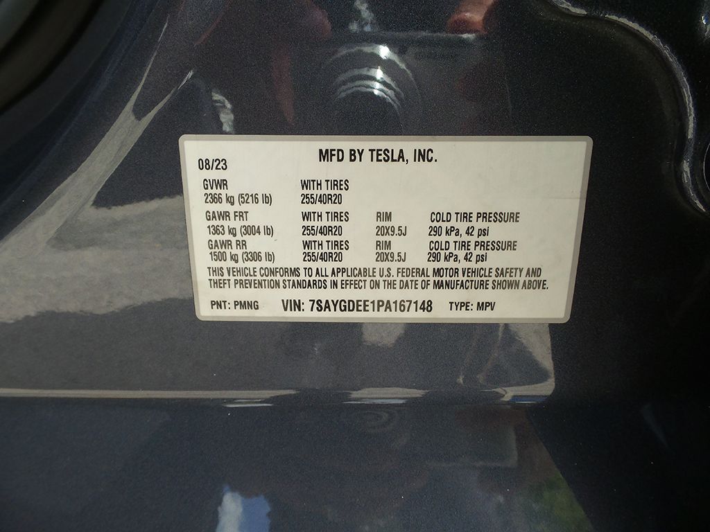 Used 2023 Gray Tesla Long Range image 45