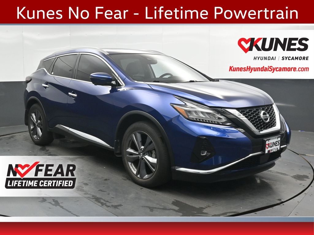 Deep Blue Pearl 2022 Nissan Murano SUV / Crossover All-Wheel Drive Continuously Variable Transmission