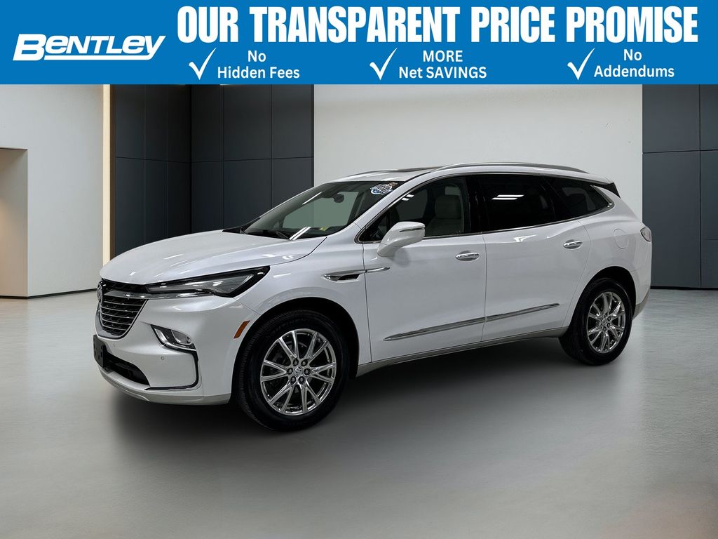 White Frost Tricoat 2023 Buick Enclave SUV / Crossover Front-Wheel Drive 9-Speed Automatic