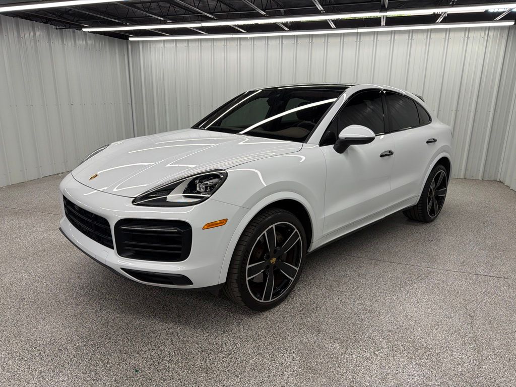 2021 Porsche Cayenne Coupe Base White at Gullo Toyota
