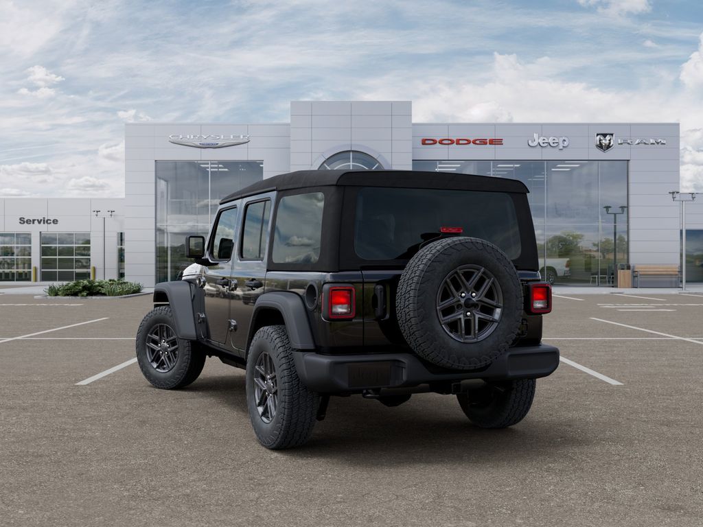 New 2025 Black Clearcoat Jeep Sport S image 2