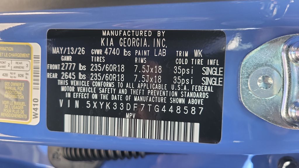 New 2026 Blue Kia EX image 28