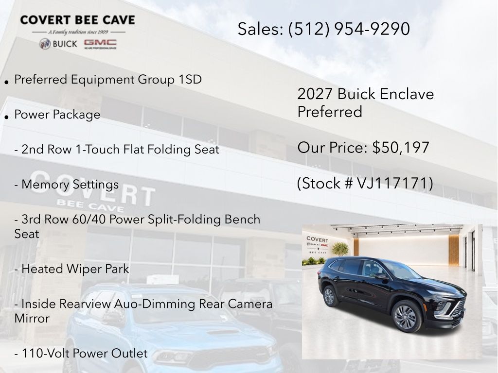 New 2027 Black Buick Preferred image 7