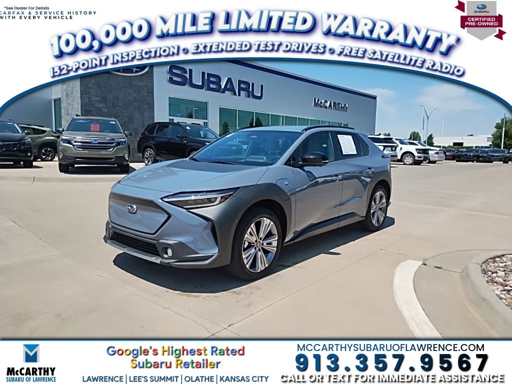 Gray Pearl 2023 Subaru Solterra Limited AWD SUV / Crossover All-Wheel Drive 1-Speed Automatic