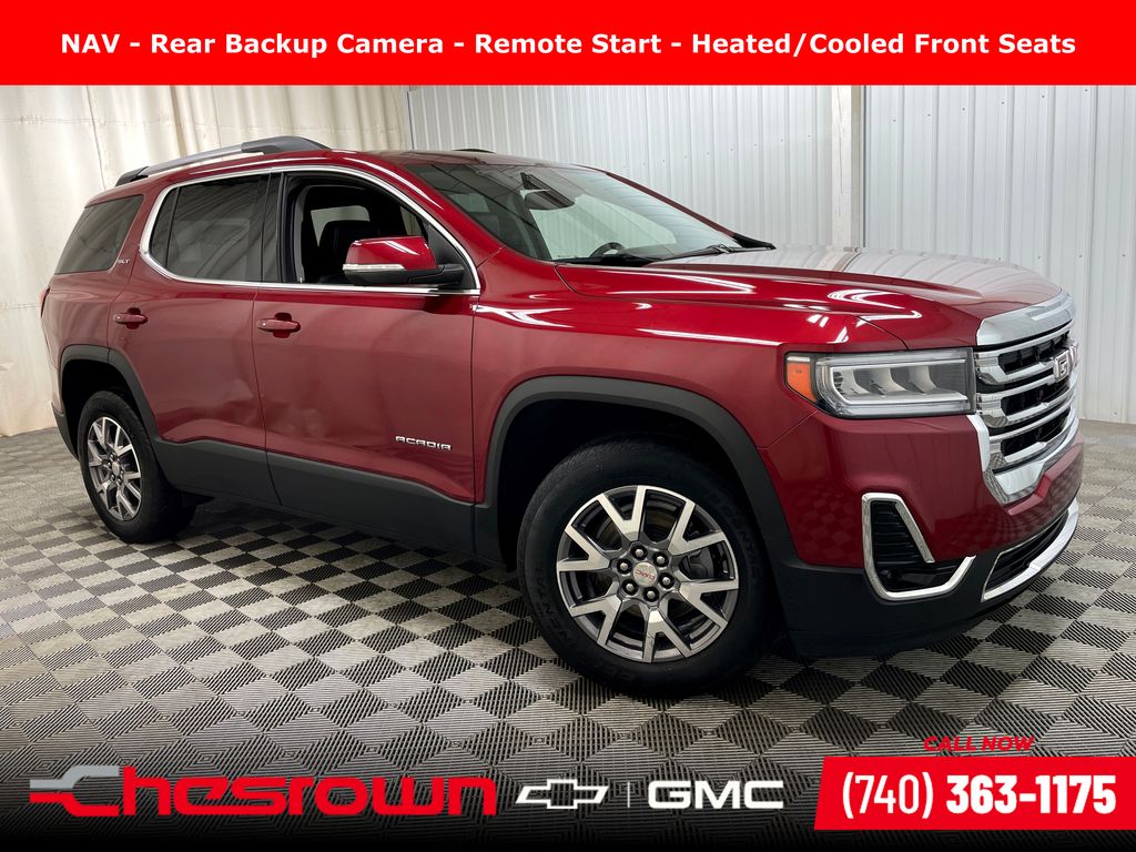 Red Quartz Tintcoat 2020 GMC Acadia SLT FWD SUV / Crossover Front-Wheel Drive 9-Speed Automatic
