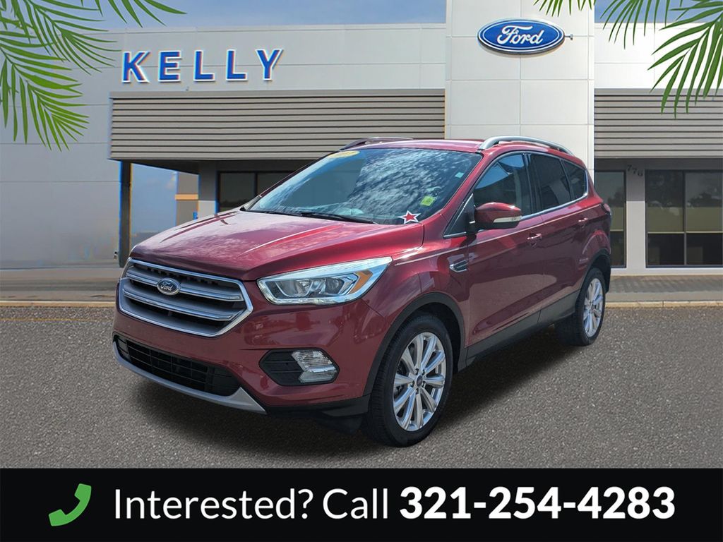 Ruby Red Metallic 2017 Ford Escape SUV / Crossover Front-Wheel Drive 6-Speed Automatic