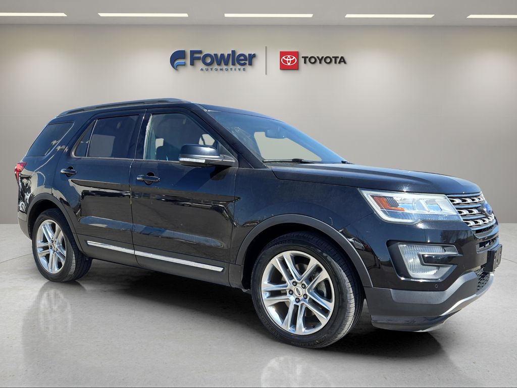 Shadow Black 2016 Ford Explorer XLT SUV / Crossover Front-Wheel Drive 6-Speed Automatic