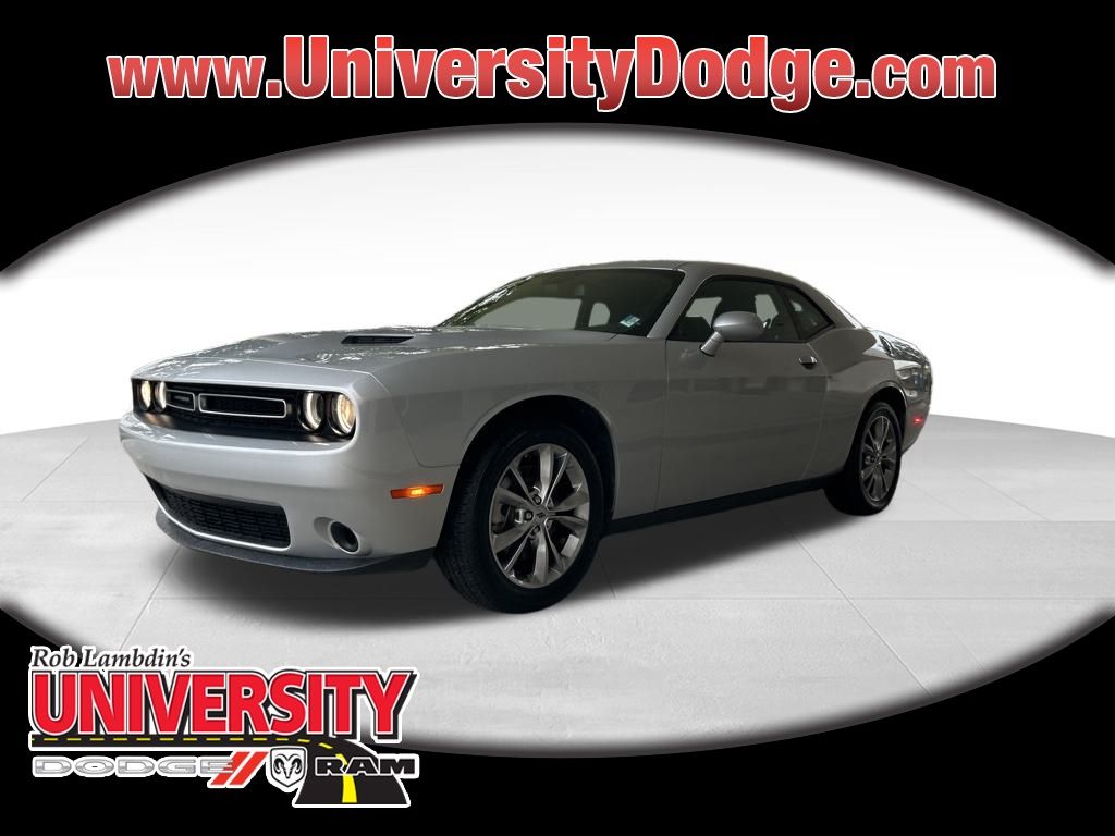 Triple Nickel Clearcoat 2023 Dodge Challenger SXT AWD Coupe All-Wheel Drive 8-Speed Automatic