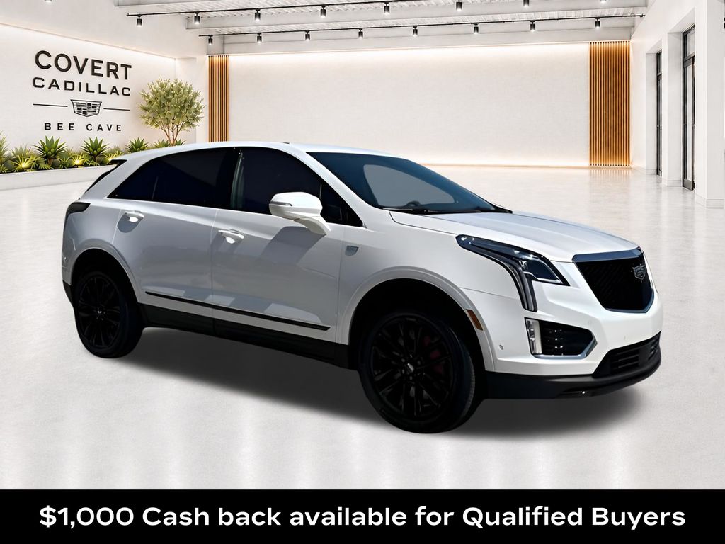 Crystal White 2026 Cadillac XT5 SUV / Crossover Four-Wheel Drive 9-Speed Automatic