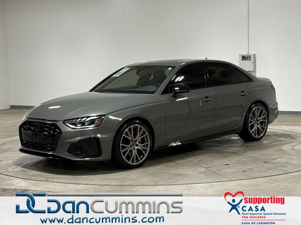 Chronos Gray Metallic 2023 Audi S4 3.0T quattro Premium Plus AWD Sedan All-Wheel Drive 8-Speed Automatic