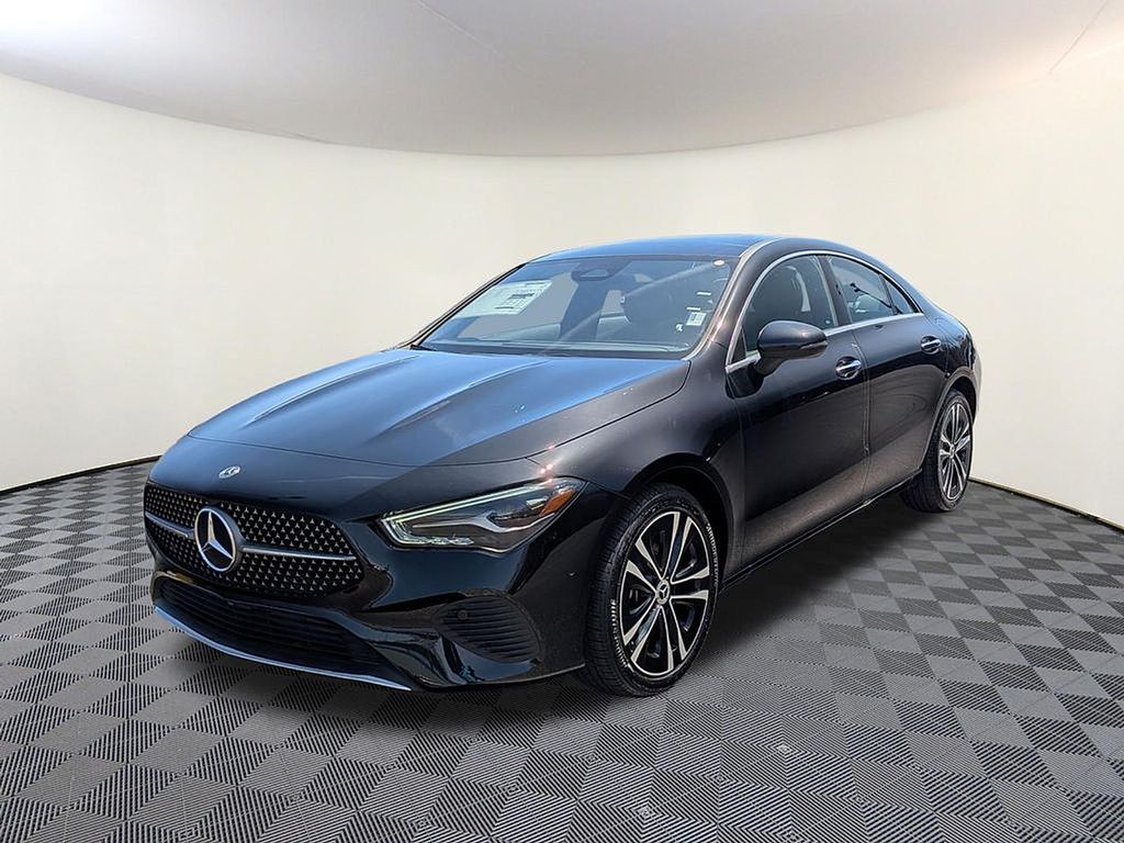 Black 2026 Mercedes-Benz CLA 250 4MATIC Coupe All-Wheel Drive 8-Speed Dual Clutch