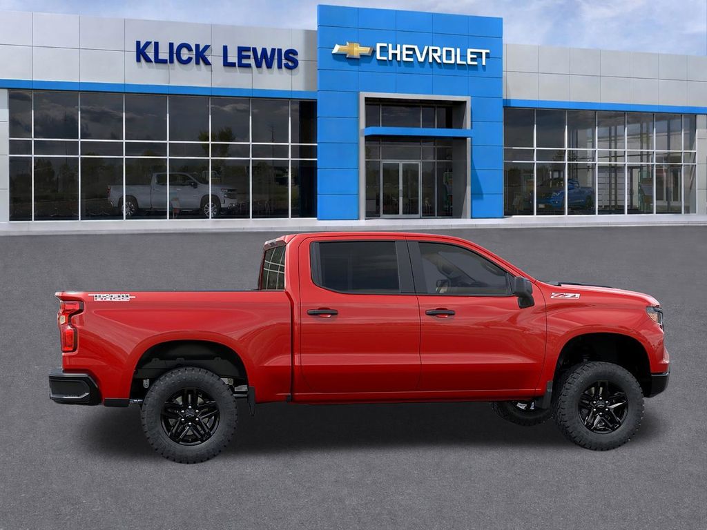 2026 Chevrolet Silverado 1500 Custom Trail Boss Red at Klick Lewis Buick Chevrolet
