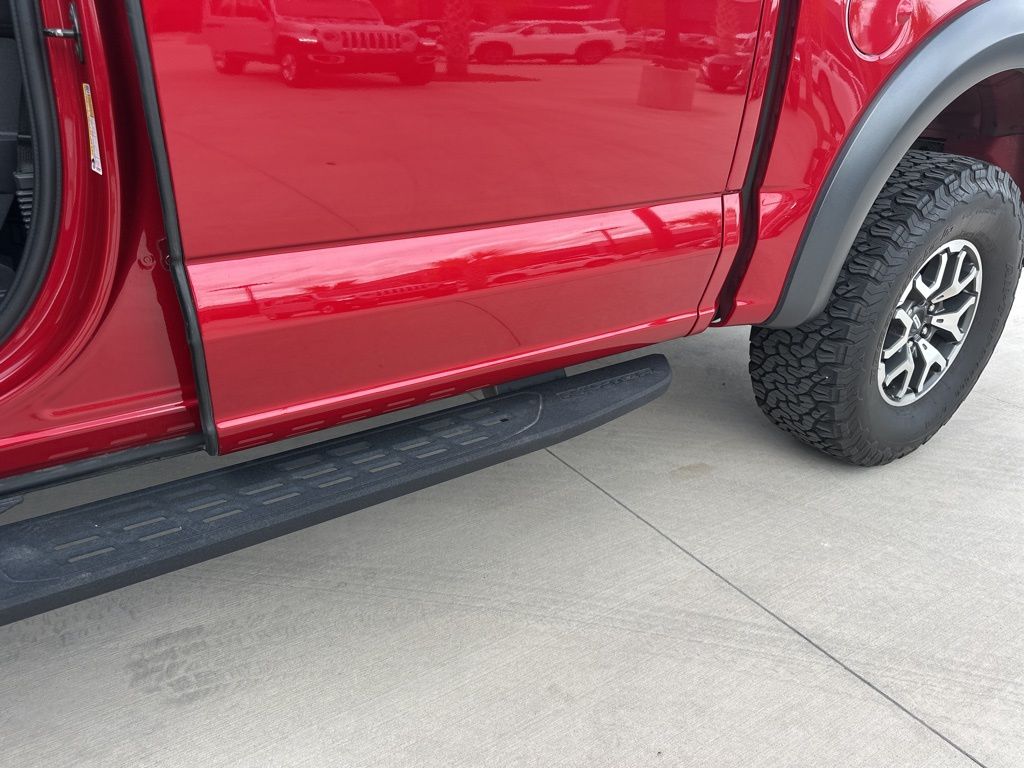 2022 Rapid Red Metallic Tinted Clearcoat Ford F-150 Raptor 4X4 Truck