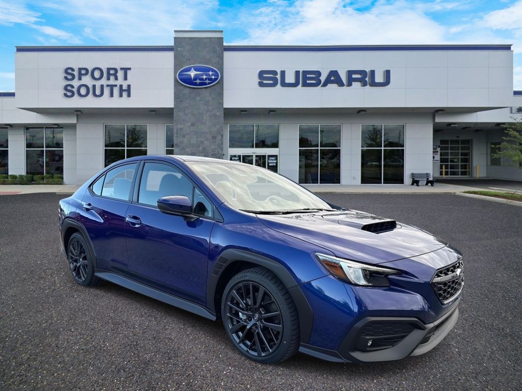 Sapphire Blue Pearl 2026 Subaru WRX Premium AWD Sedan All-Wheel Drive 6-Speed Manual