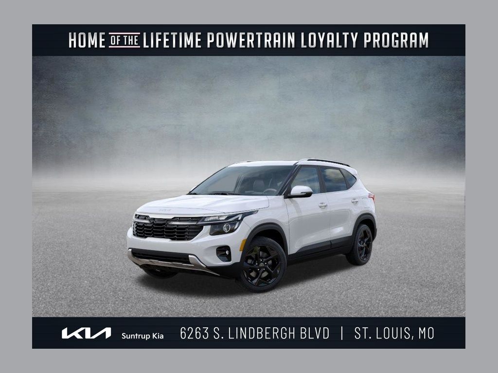 White (Snow) 2026 Kia Seltos EX AWD SUV / Crossover All-Wheel Drive Continuously Variable Transmission