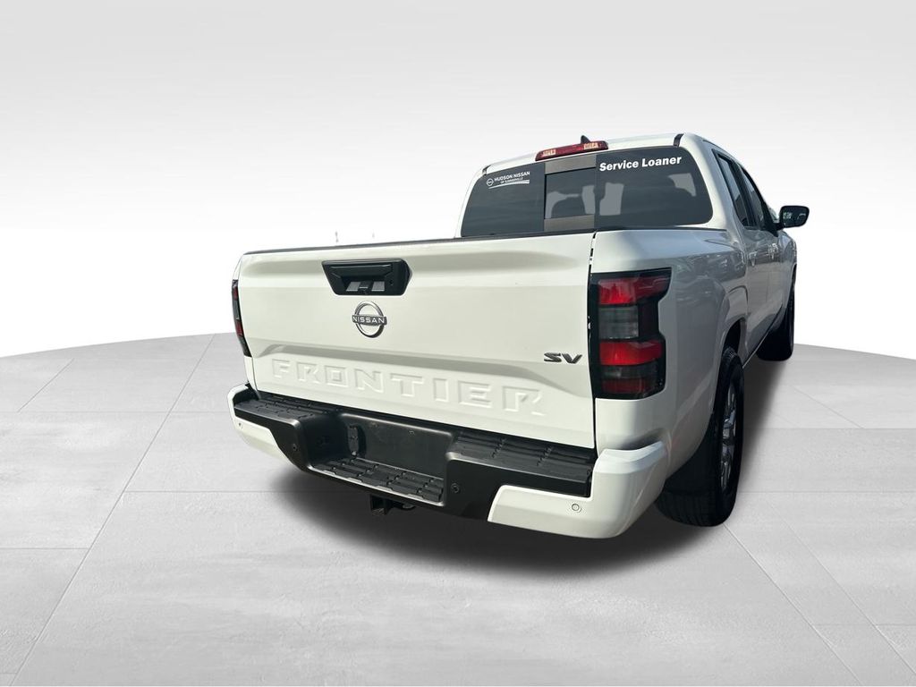 2024 Glacier White Nissan Frontier SV RWD Truck