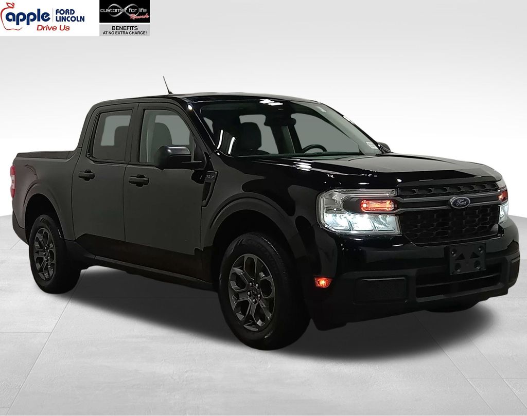 Shadow Black 2023 Ford Maverick Pickup Truck Front-Wheel Drive Continuously Variable Transmission