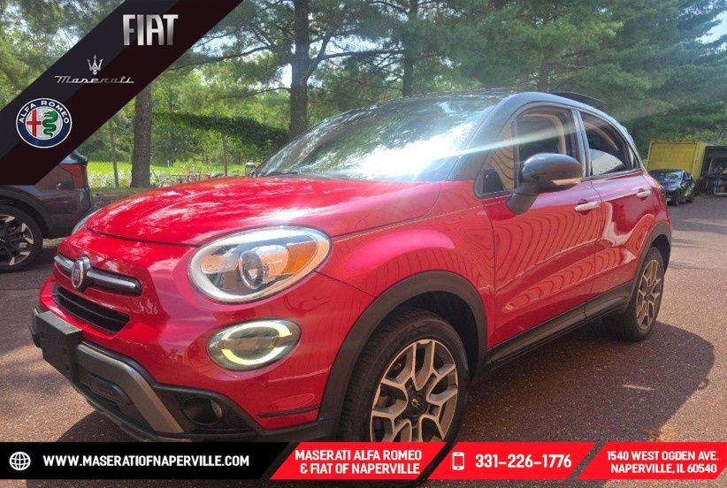 Passione Red 2020 FIAT 500X SUV / Crossover All-Wheel Drive 9-Speed Automatic