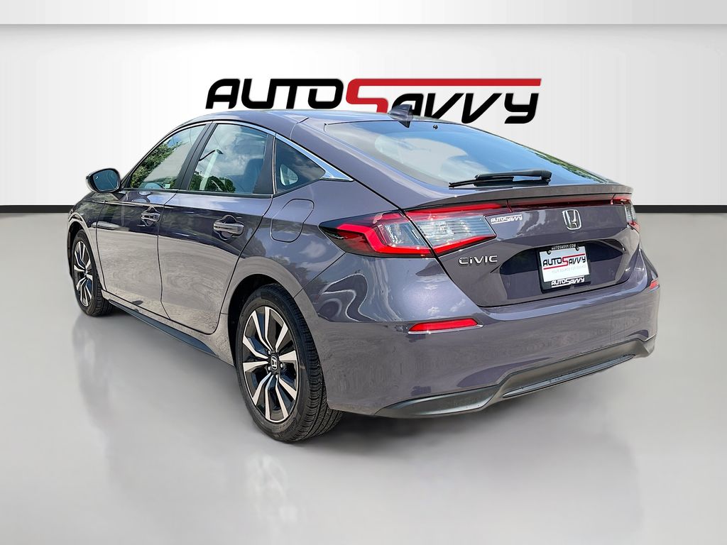 2024 Honda Civic EX-L Gray at Shottenkirk Kia Fort Bend
