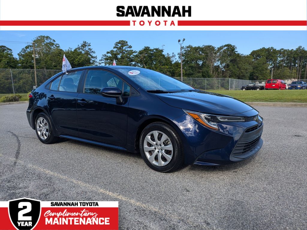 Blueprint 2024 Toyota Corolla Sedan Front-Wheel Drive Continuously Variable Transmission