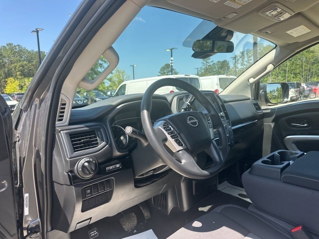 2024 Gun Metallic Nissan Titan SV RWD Truck