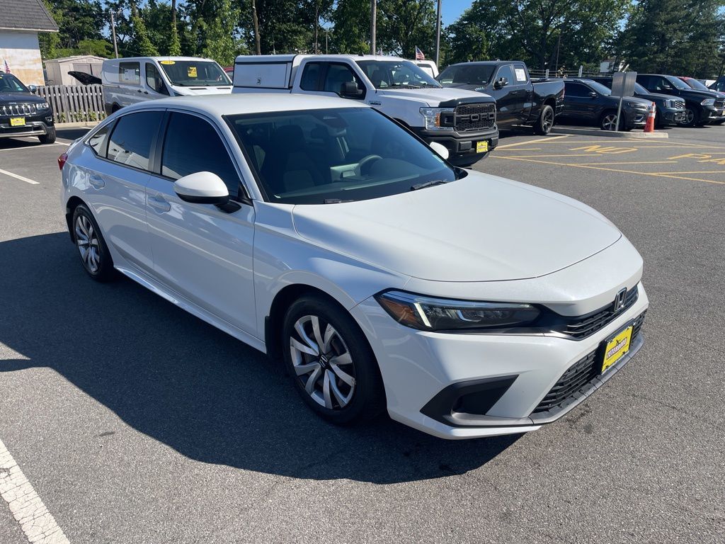 2023 Honda Civic LX FWD Sedan Front-Wheel Drive Continuously Variable Transmission