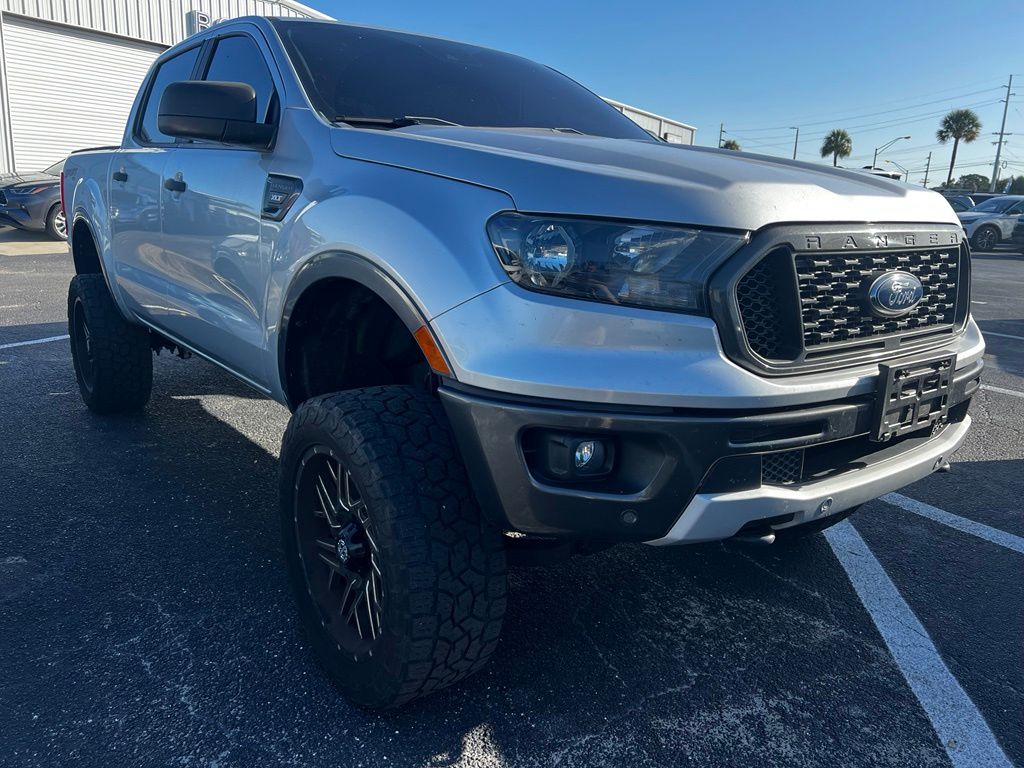 Ingot Silver 2019 Ford Ranger Pickup Truck Four-Wheel Drive Automatic