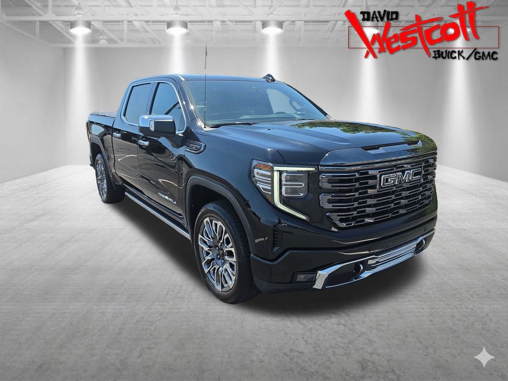 Onyx Black 2023 GMC Sierra 1500 Pickup Truck Four-Wheel Drive Automatic