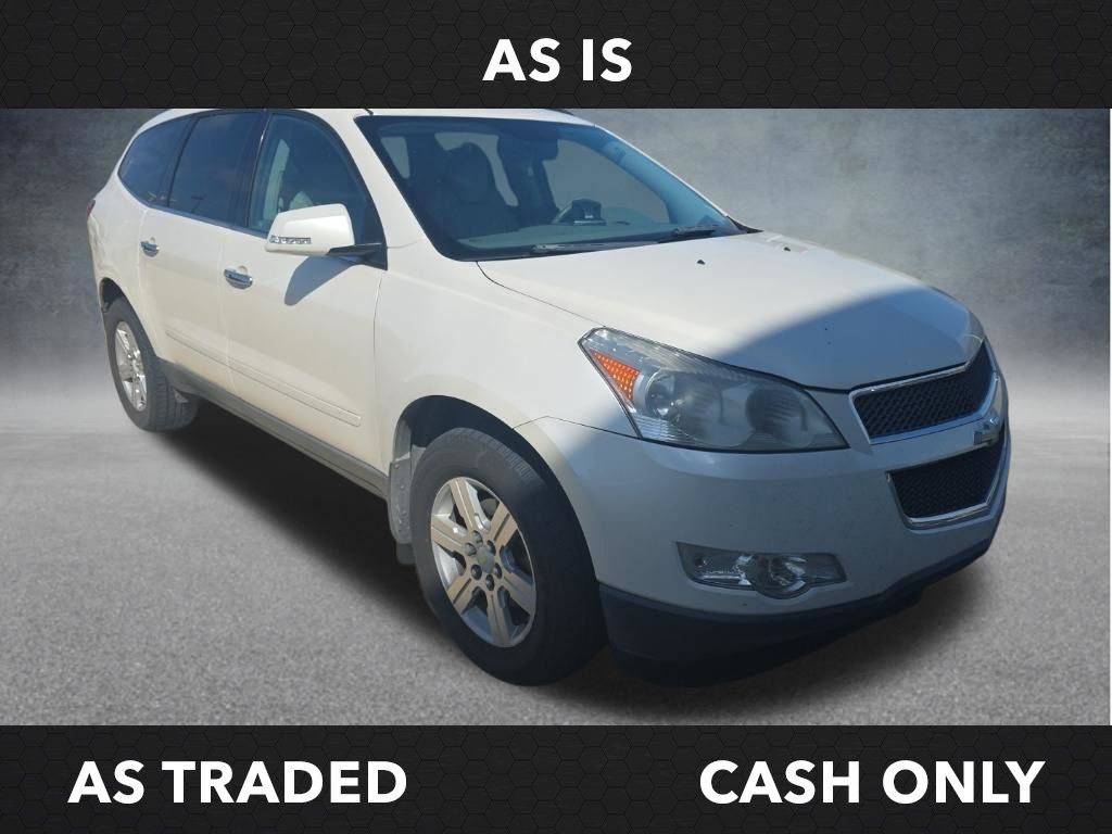 White Diamond Clearcoat 2011 Chevrolet Traverse SUV / Crossover Front-Wheel Drive 6-Speed Automatic Overdrive