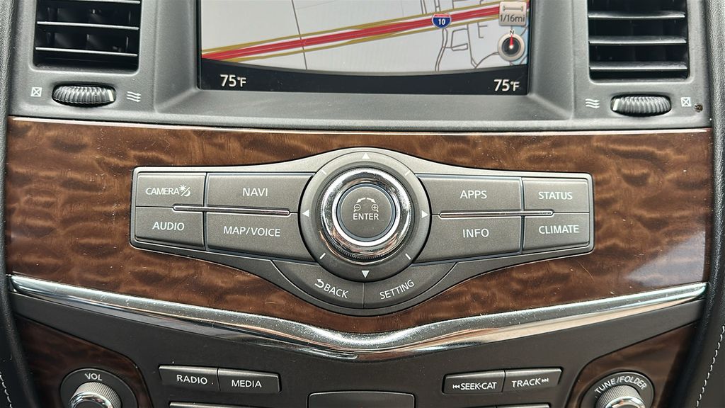 2020 Nissan Armada Platinum White at Cook Ford