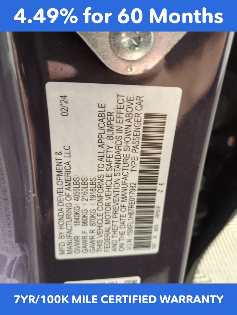 Used 2024 Honda Civic Sport Touring For Sale in Fort Wayne, IN