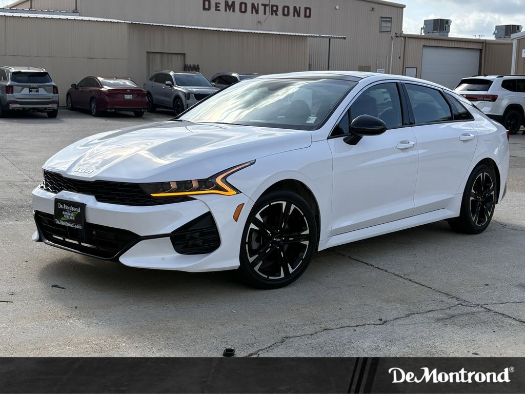 2023 Kia K5 GT-Line White at Genesis of Spring