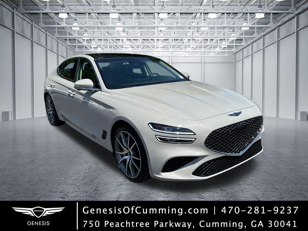 Vatna Gray 2026 Genesis G70 Sedan Rear-Wheel Drive 8-Speed Automatic