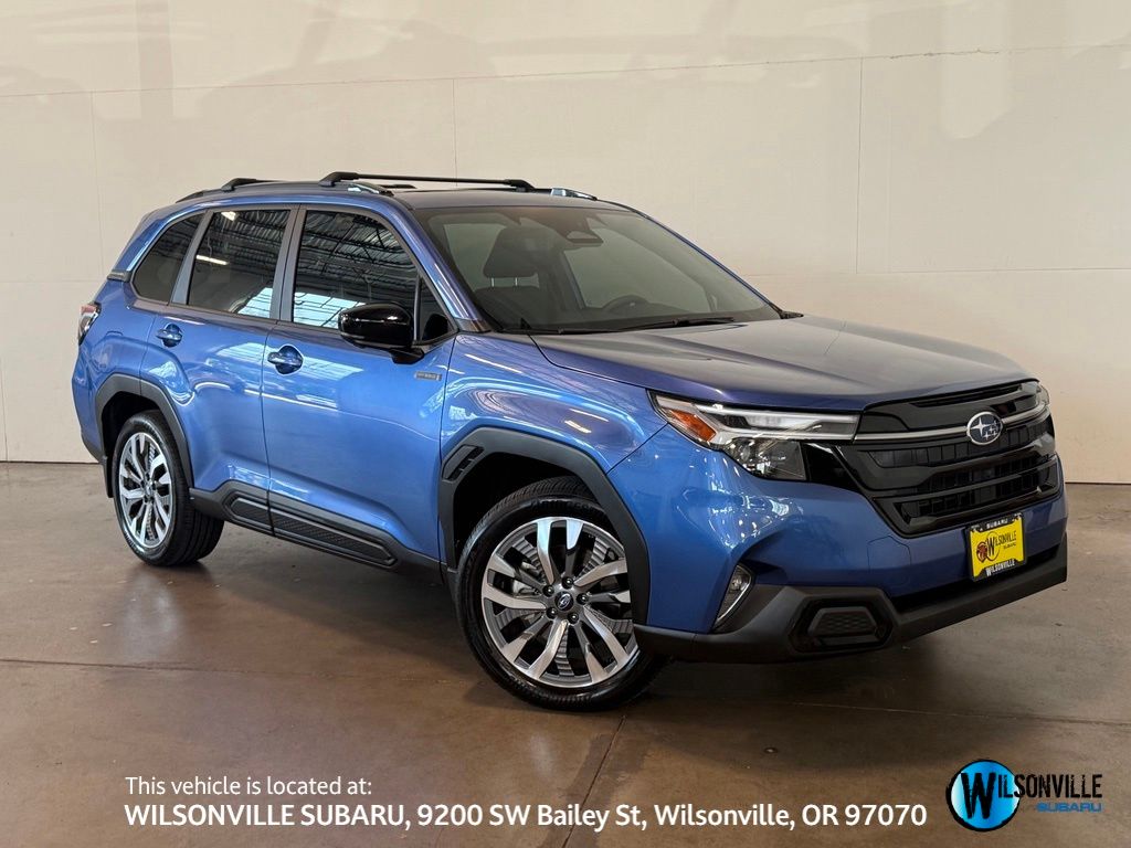 Daybreak Blue Pearl 2025 Subaru Forester Hybrid SUV / Crossover All-Wheel Drive Continuously Variable Transmission