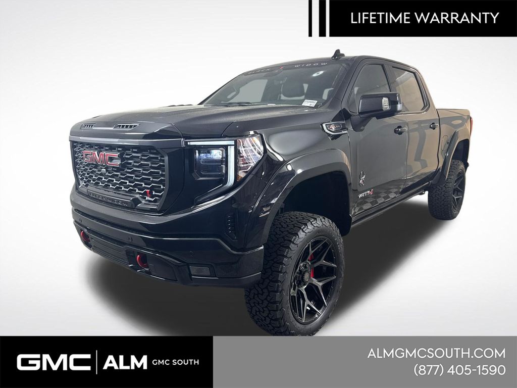 Onyx Black 2026 GMC Sierra 1500 AT4 Crew Cab 4WD Pickup Truck Four-Wheel Drive Automatic