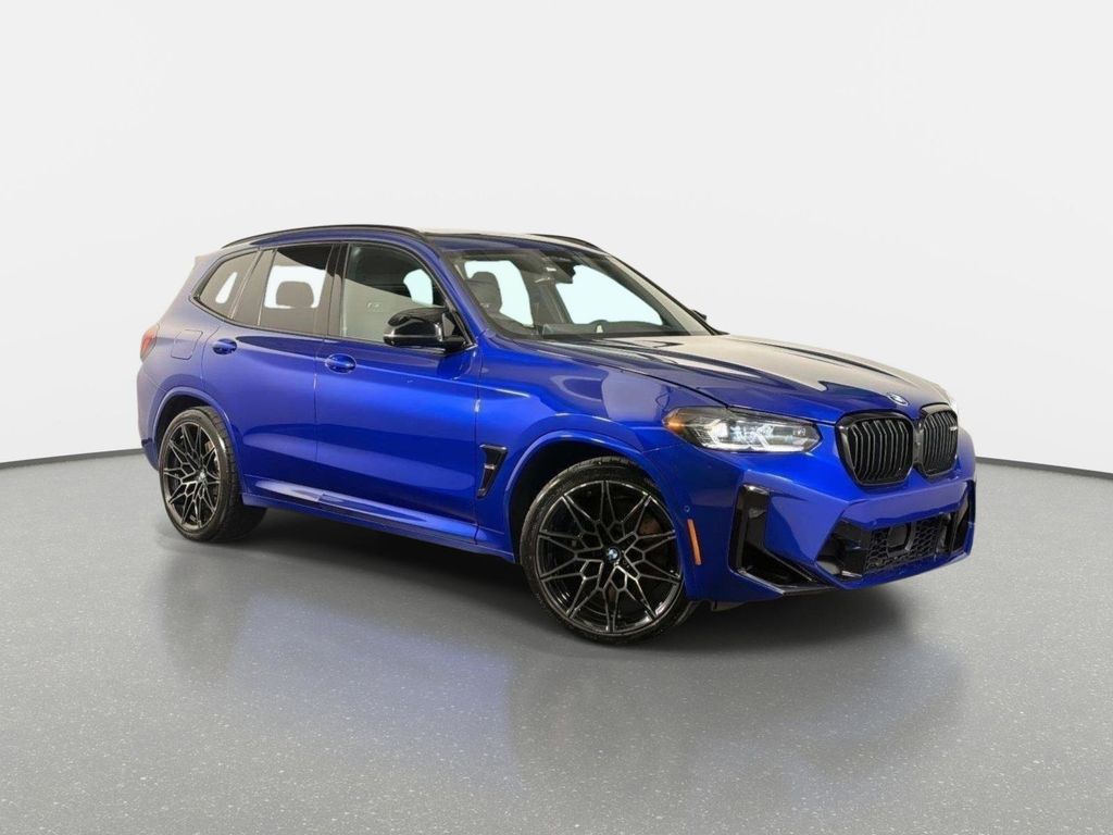 Marina Bay Blue Metallic 2024 BMW X3 M AWD SUV / Crossover All-Wheel Drive Automatic