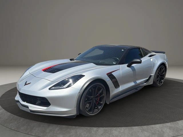 Blade Silver Metallic 2018 Chevrolet Corvette Coupe Rear-Wheel Drive 7-Speed Manual